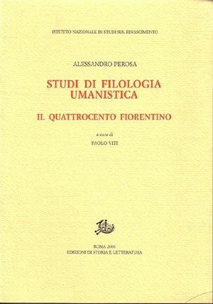 Studi di filologia umanistica. II