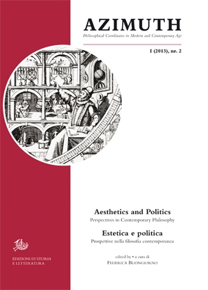 Aesthetics and Politics. Perspectives in Contemporary Philosophy / Estetica e politica. Prospettive nella filosofia contemporanea