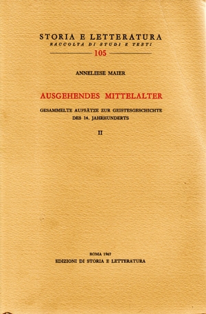 Ausgehendes Mittelalter. II