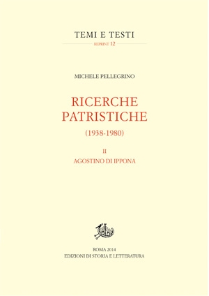 Ricerche patristiche (1938-1980). II.