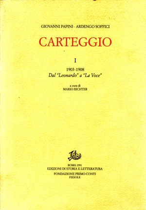 Carteggio. I