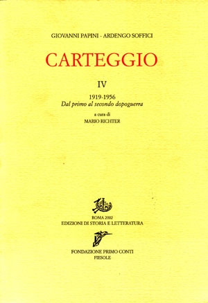 Carteggio. IV