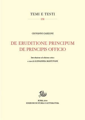 De eruditione principum – De principis officio