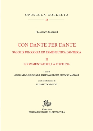 Con Dante per Dante. II