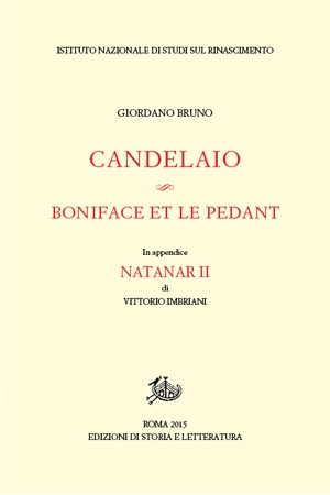 Candelaio – Boniface et le Pedant