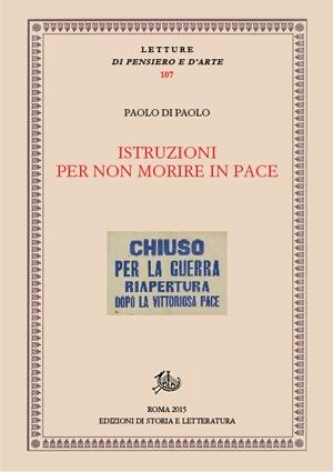 Istruzioni per non morire in pace