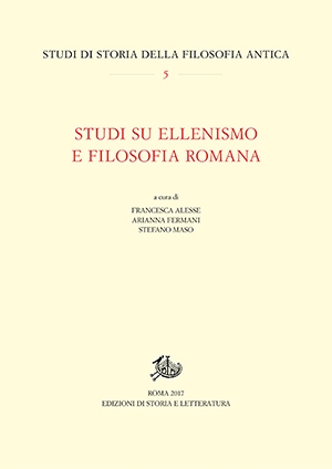 Studi su ellenismo e filosofia romana